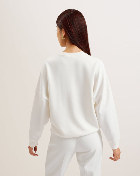 BAYLEYY-Tops-Sequin Graphic Sweat- Ted Baker Romania